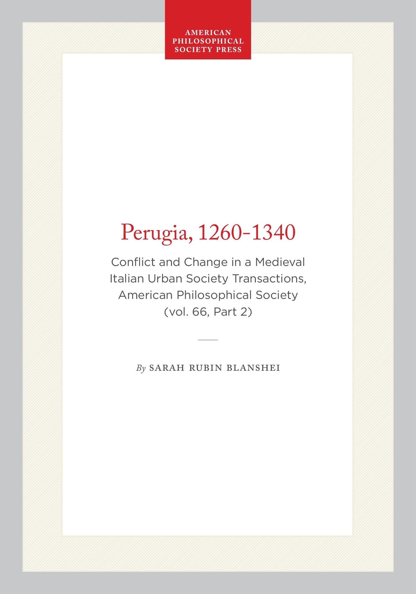 Perugia, 1260-1340