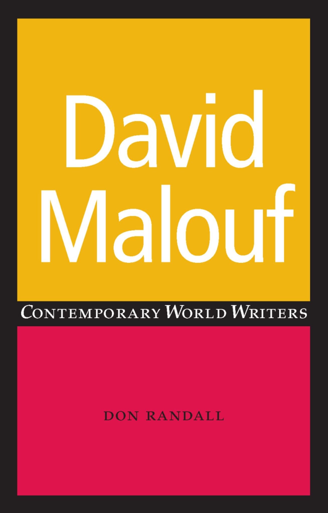 Cover image for David Malouf ISBN 9780719068324