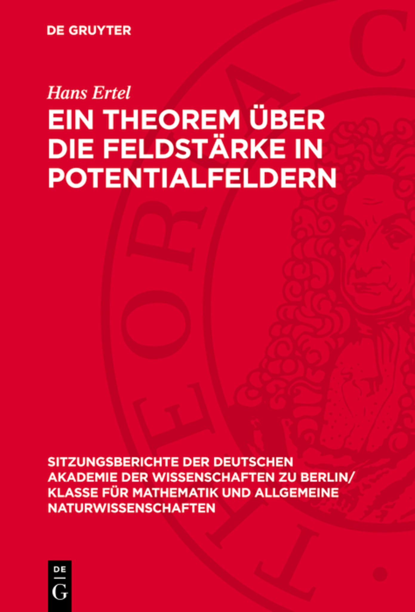 Ein Theorem über die Feldstärke in Potentialfeldern