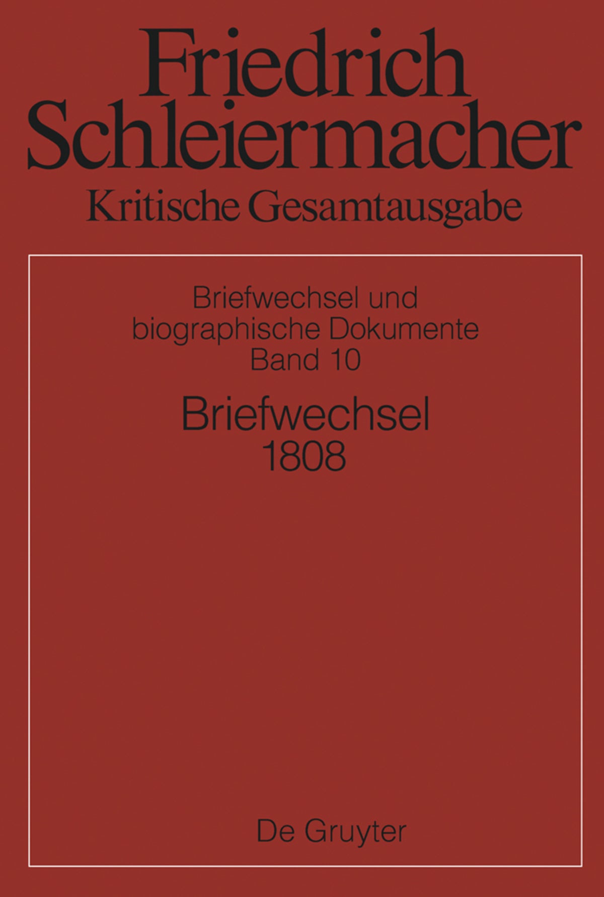 Briefwechsel 1808