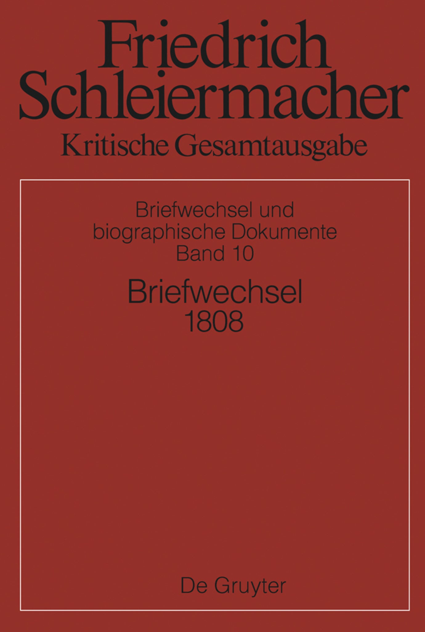 Briefwechsel 1808