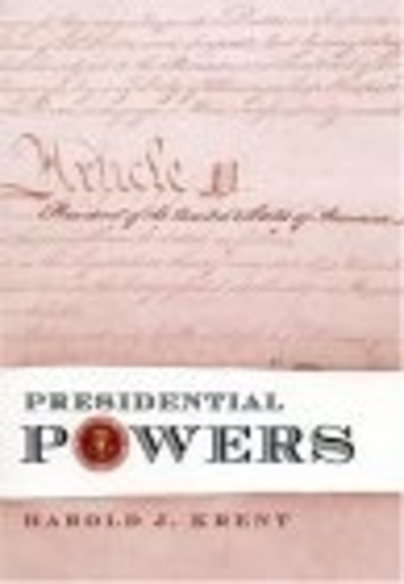 Cover image for Presidential Powers ISBN 9780814749333