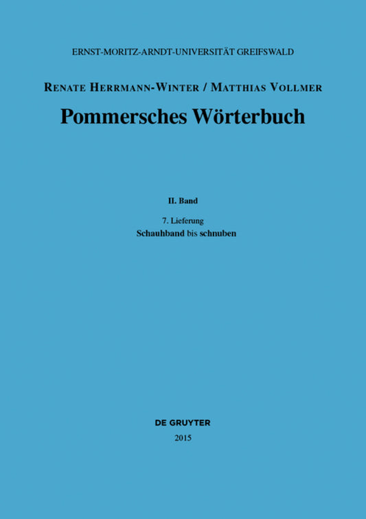 Schauhband – schnuben