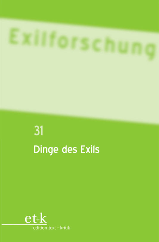 Dinge des Exils