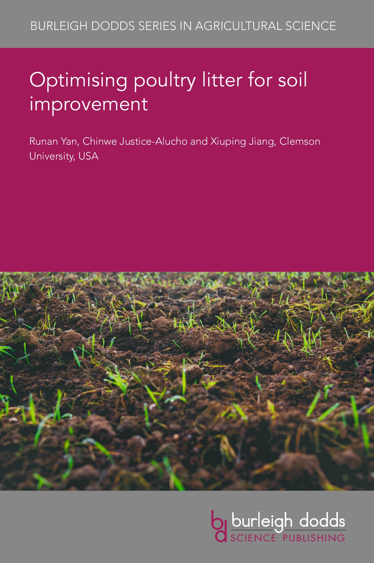 Optimising poultry litter for soil improvement