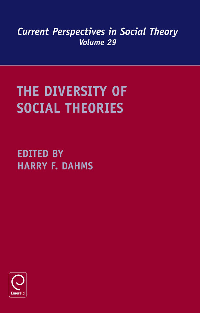 Cover image for The Diversity of Social Theories ISBN 9780857248213