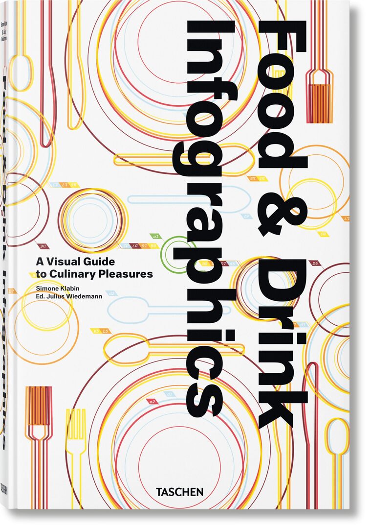 Cover image for Food & Drink Infographics. A Visual Guide to Culinary Pleasures ISBN 9783836568487