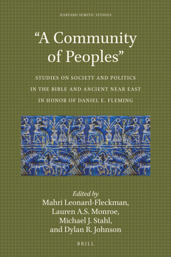 Cover image for “A Community of Peoples” ISBN 9789004511521