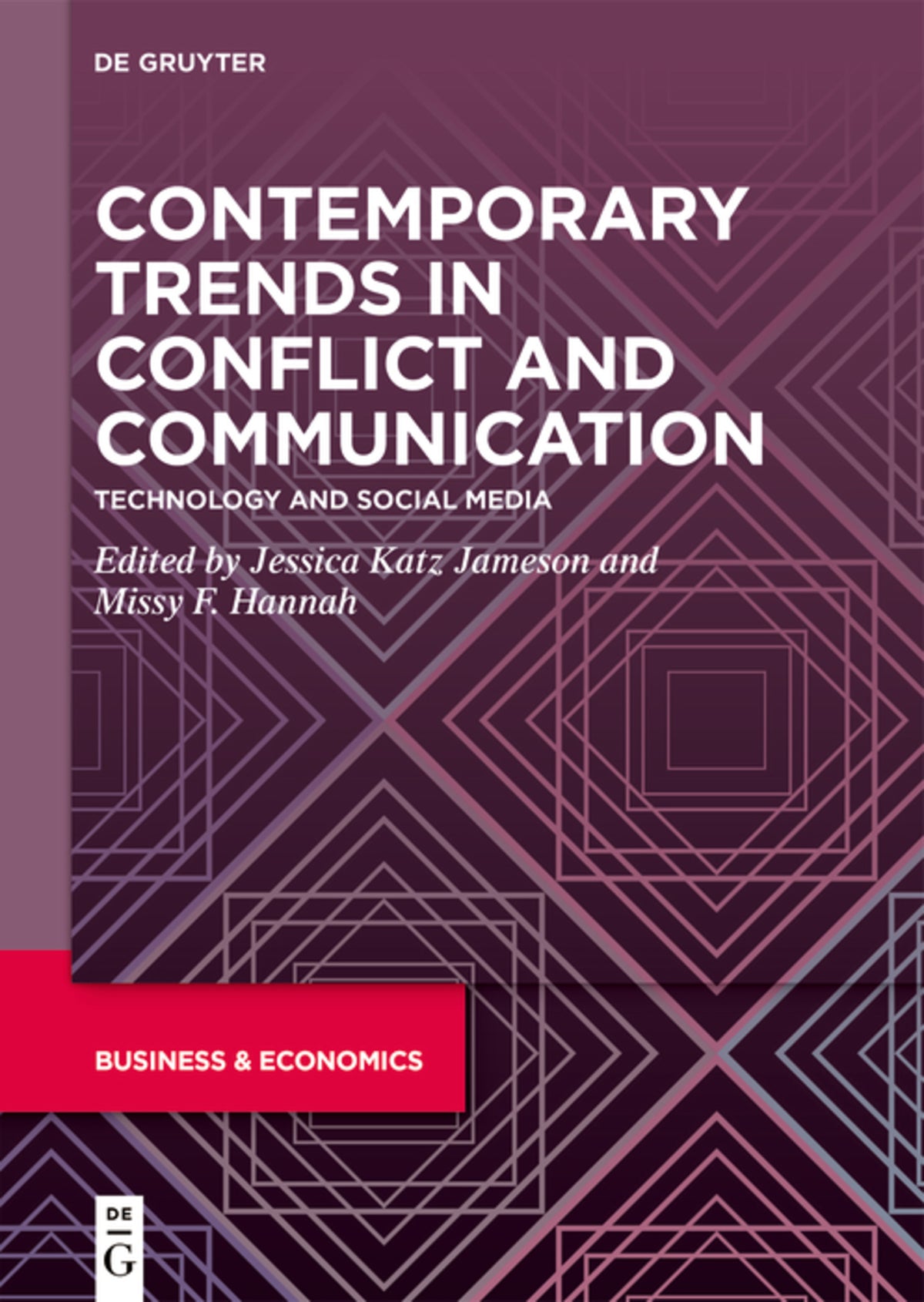 Cover image for Contemporary Trends in Conflict and Communication ISBN 9783110687217