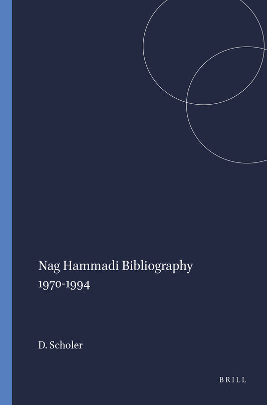Nag Hammadi Bibliography 1970-1994