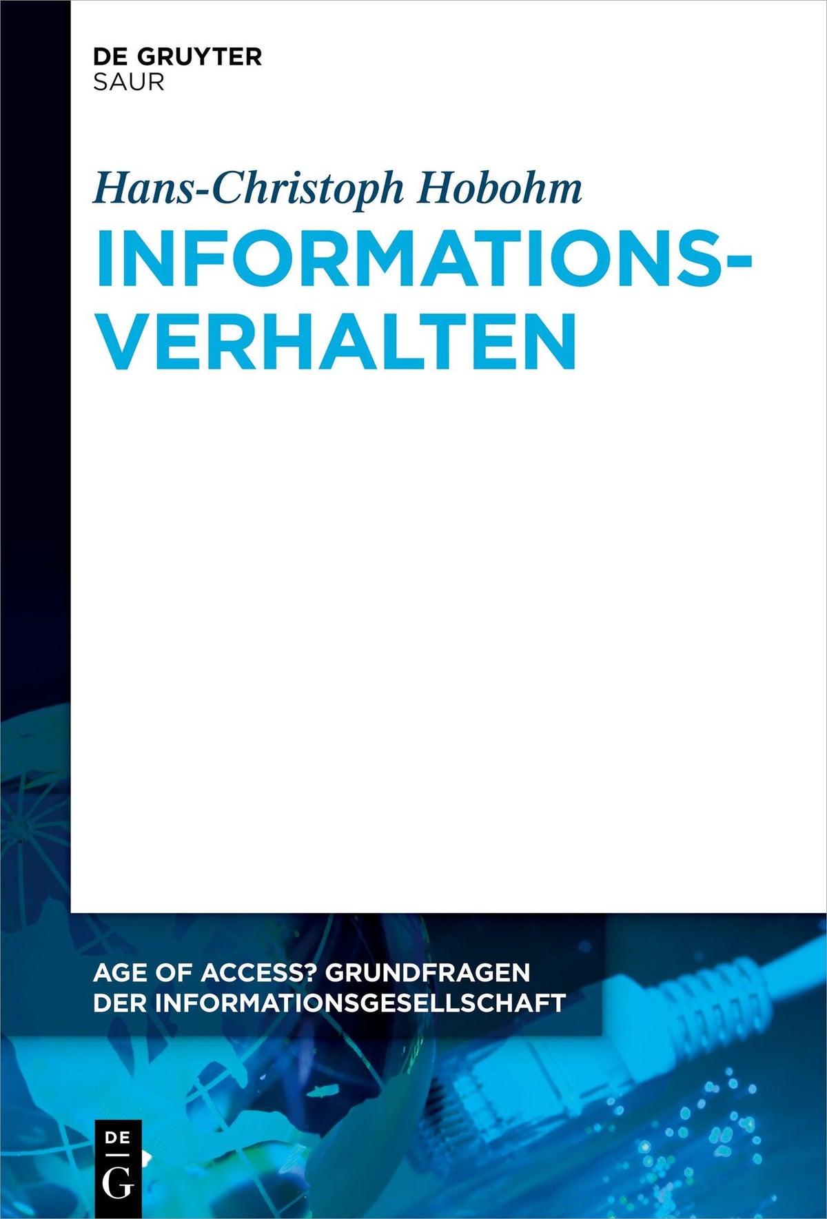 Cover image for Informationsverhalten ISBN 9783110317848