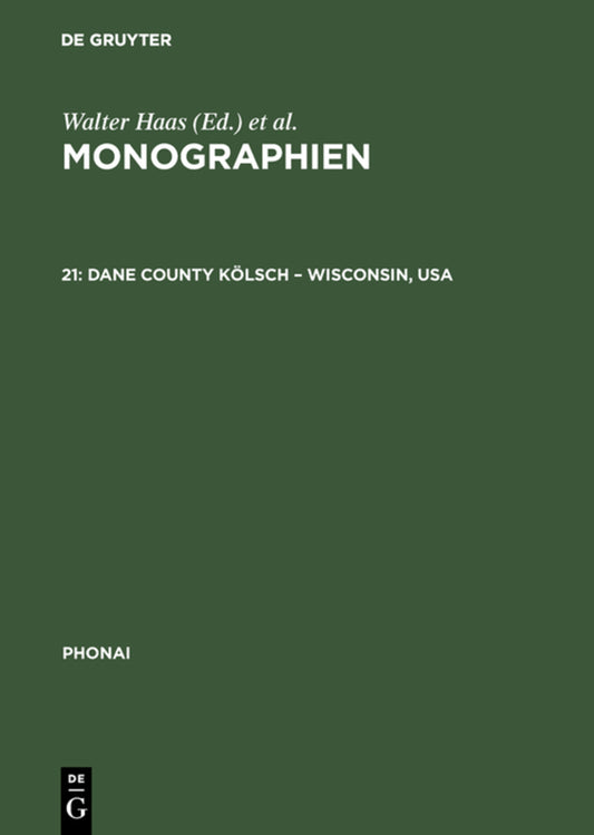 Dane County Kölsch – Wisconsin, USA
