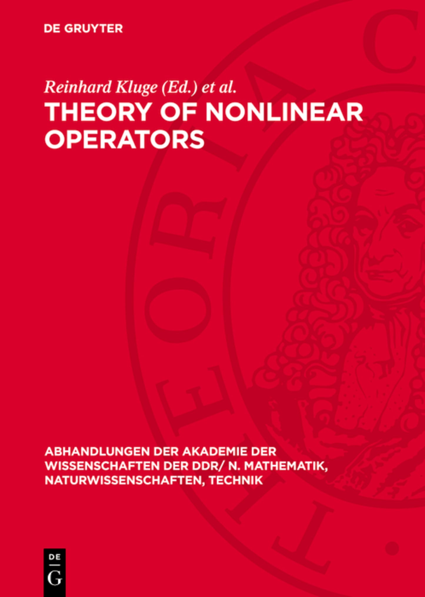 Theory of Nonlinear Operators