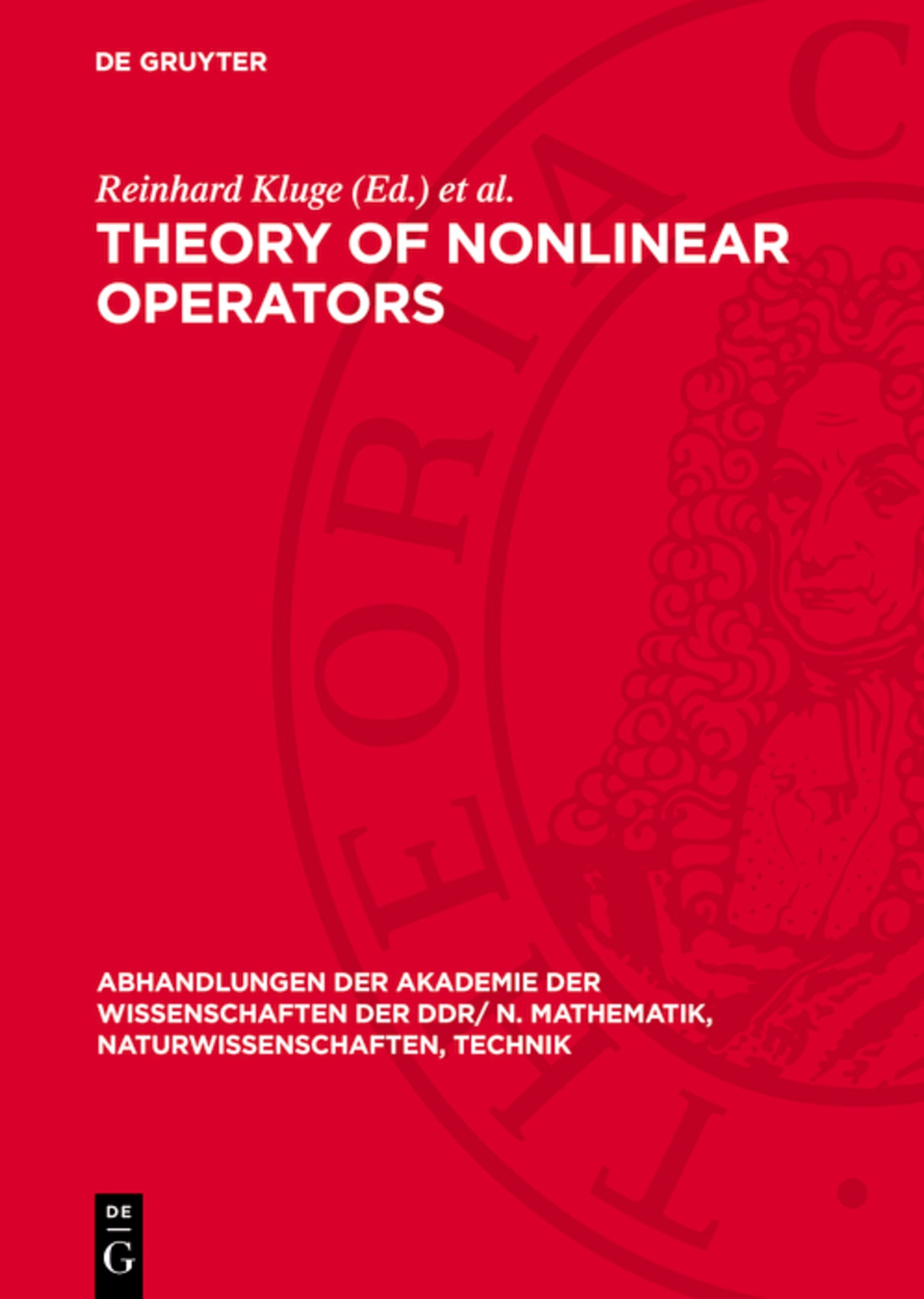 Theory of Nonlinear Operators
