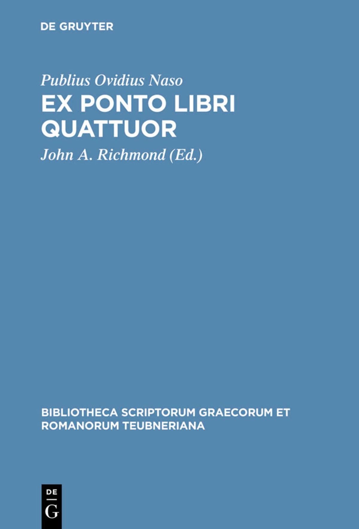 Ex Ponto libri quattuor