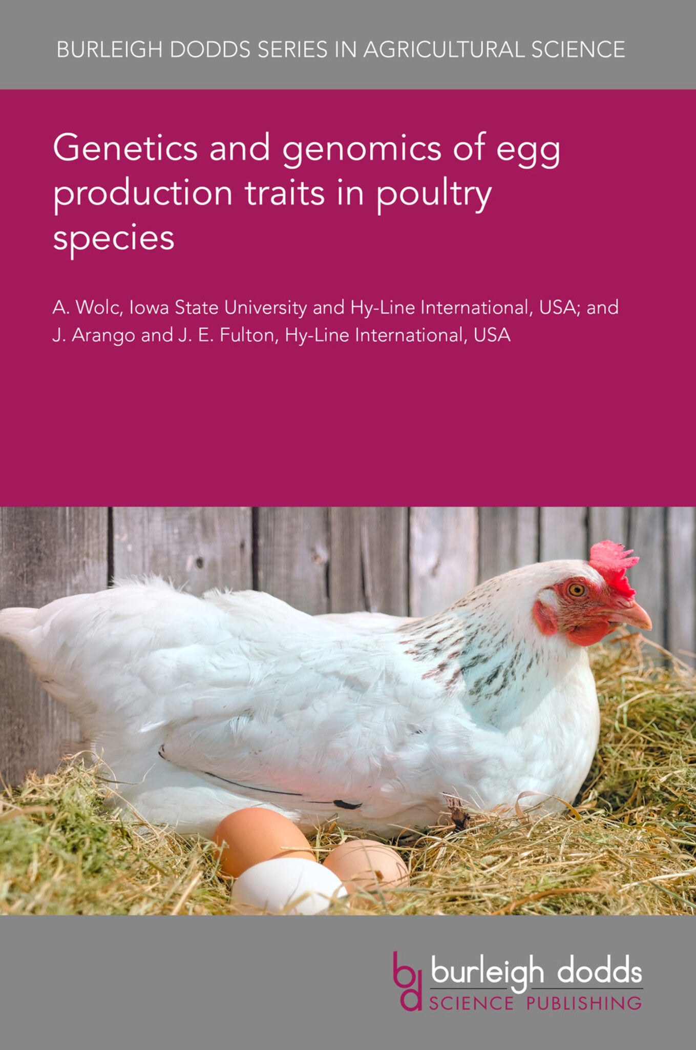 Cover image for Genetics and genomics of egg production traits in poultry species ISBN 9781786767752