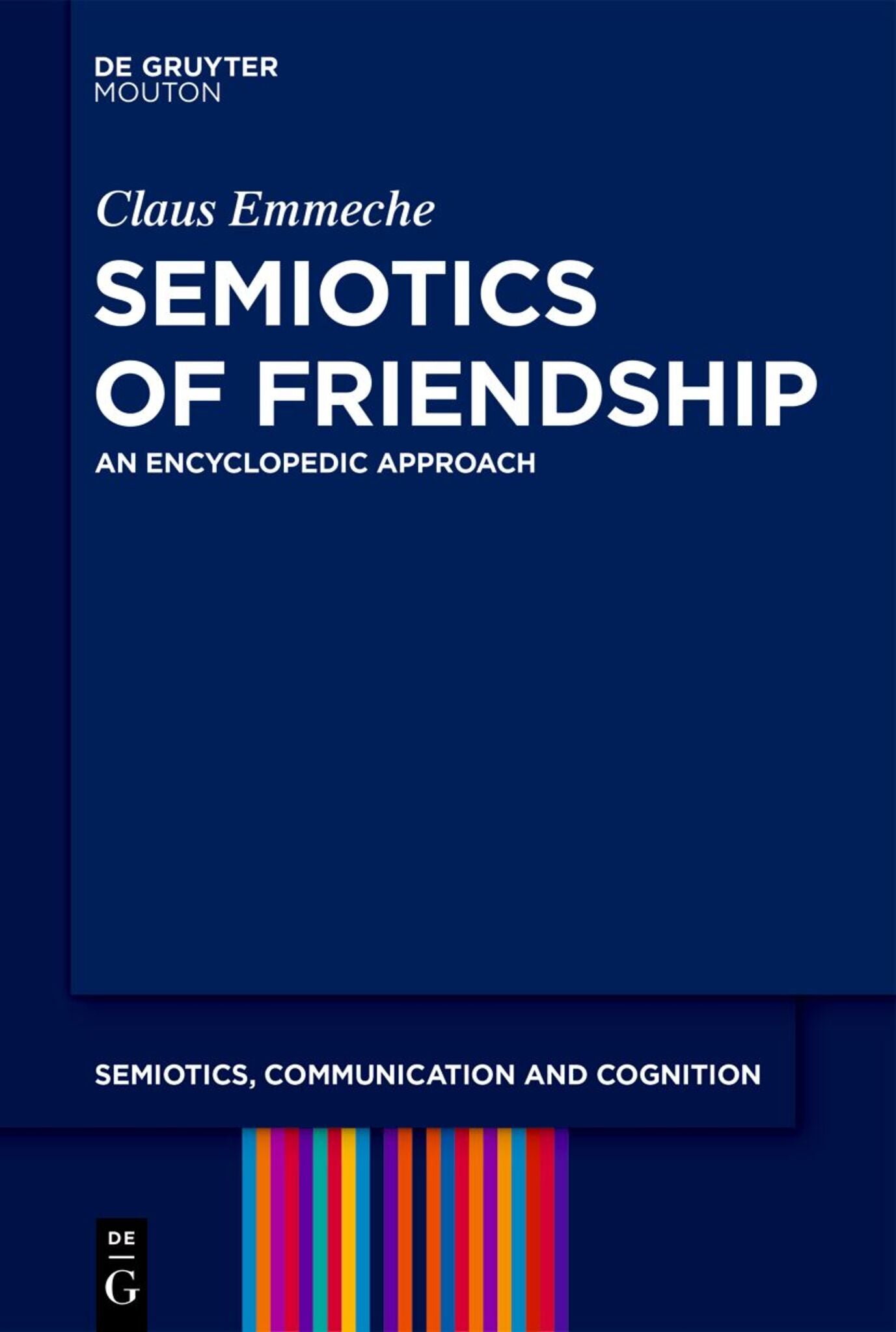 Cover image for Semiotics of Friendship ISBN 9783111422855