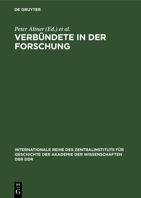 Verbündete in der Forschung
