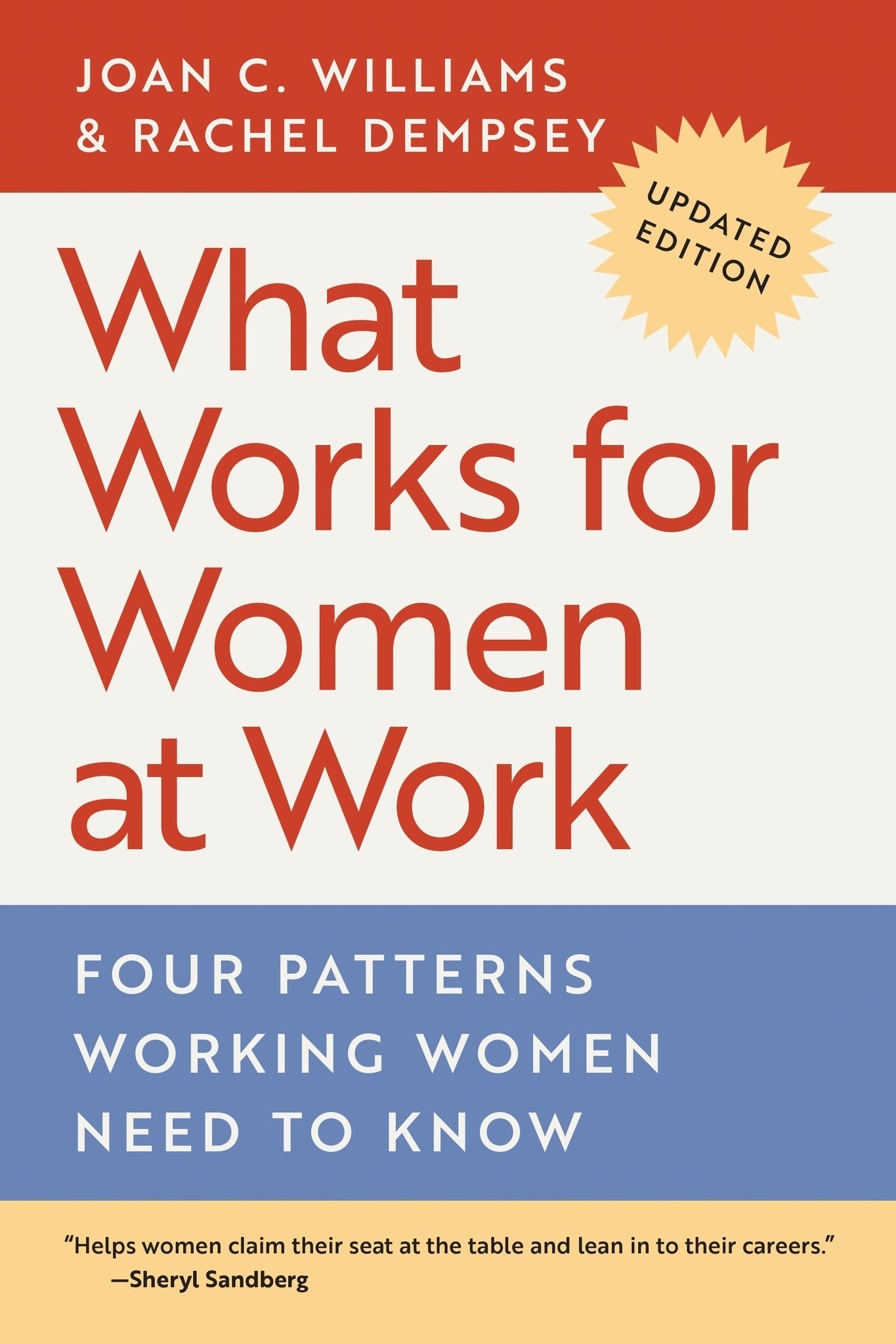 Cover image for What Works for Women at Work ISBN 9781479814312