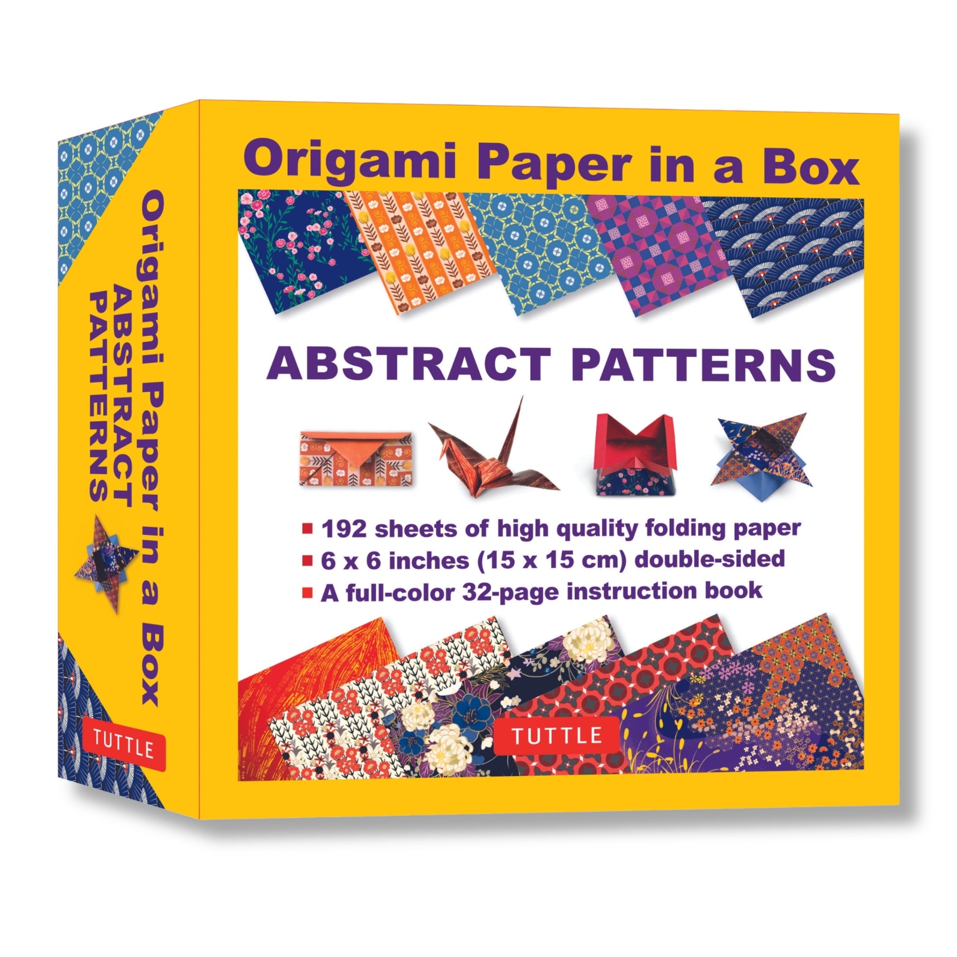Origami Paper in a Box - Abstract Patterns