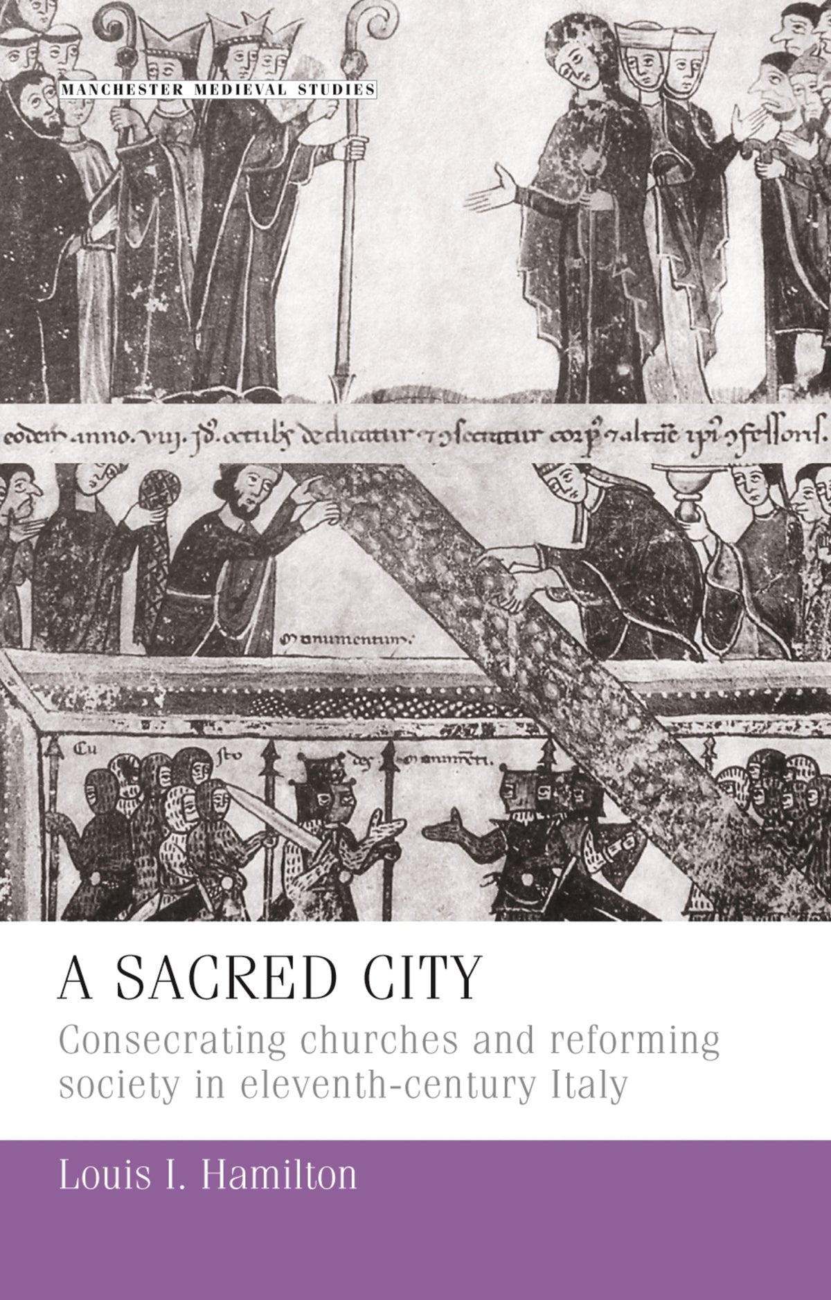 Cover image for A sacred city ISBN 9780719080265