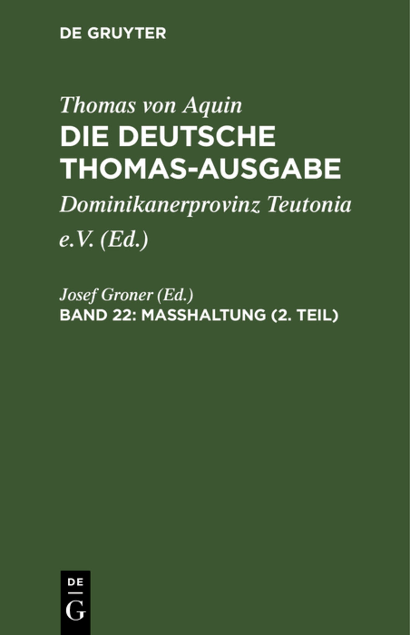 Masshaltung (2. Teil)