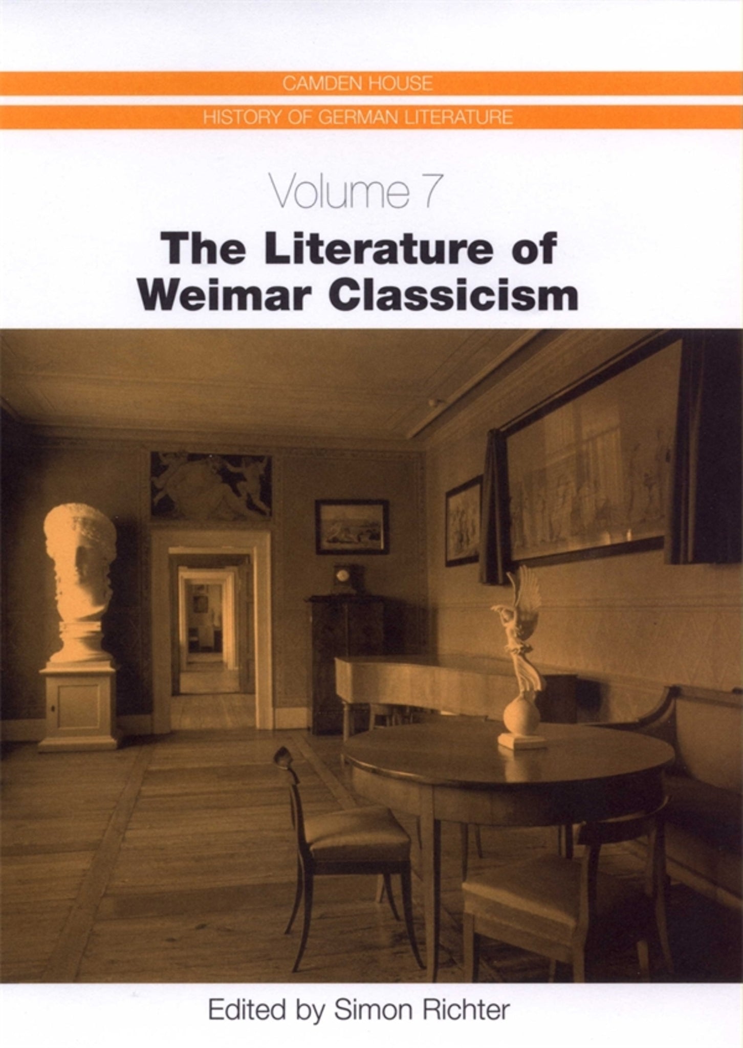 Cover image for The Literature of Weimar Classicism ISBN 9781571132499