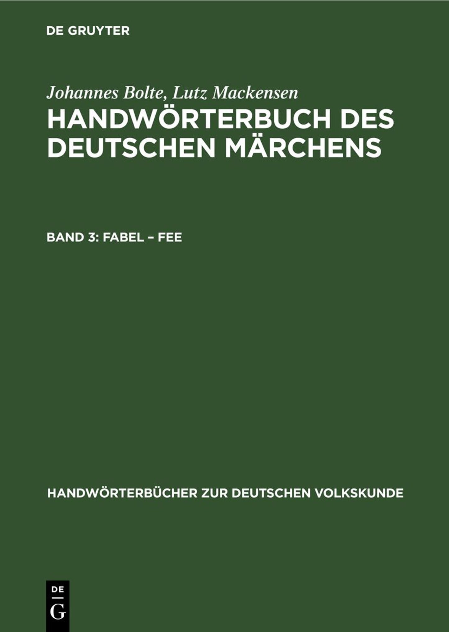 Fabel – Fee