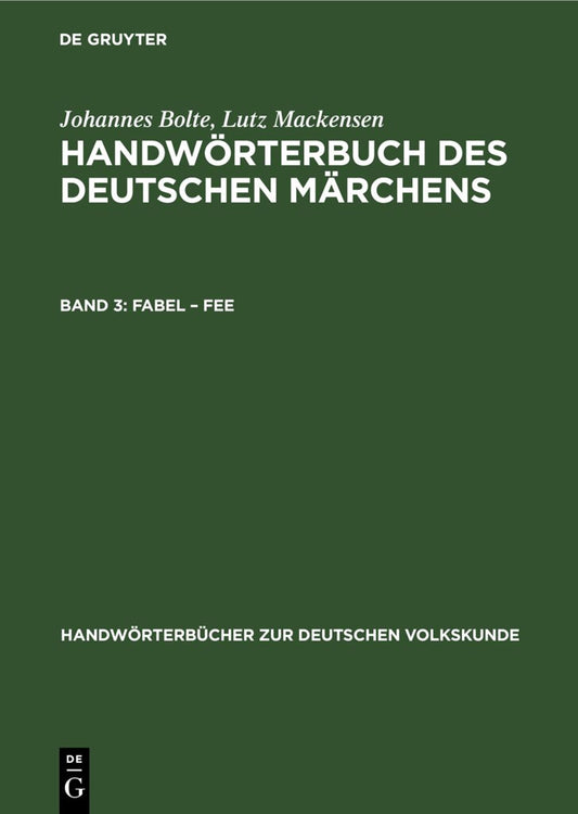 Fabel – Fee