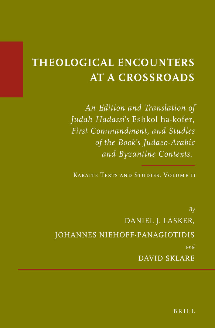 Cover image for Theological Encounters at a Crossroads ISBN 9789004380301