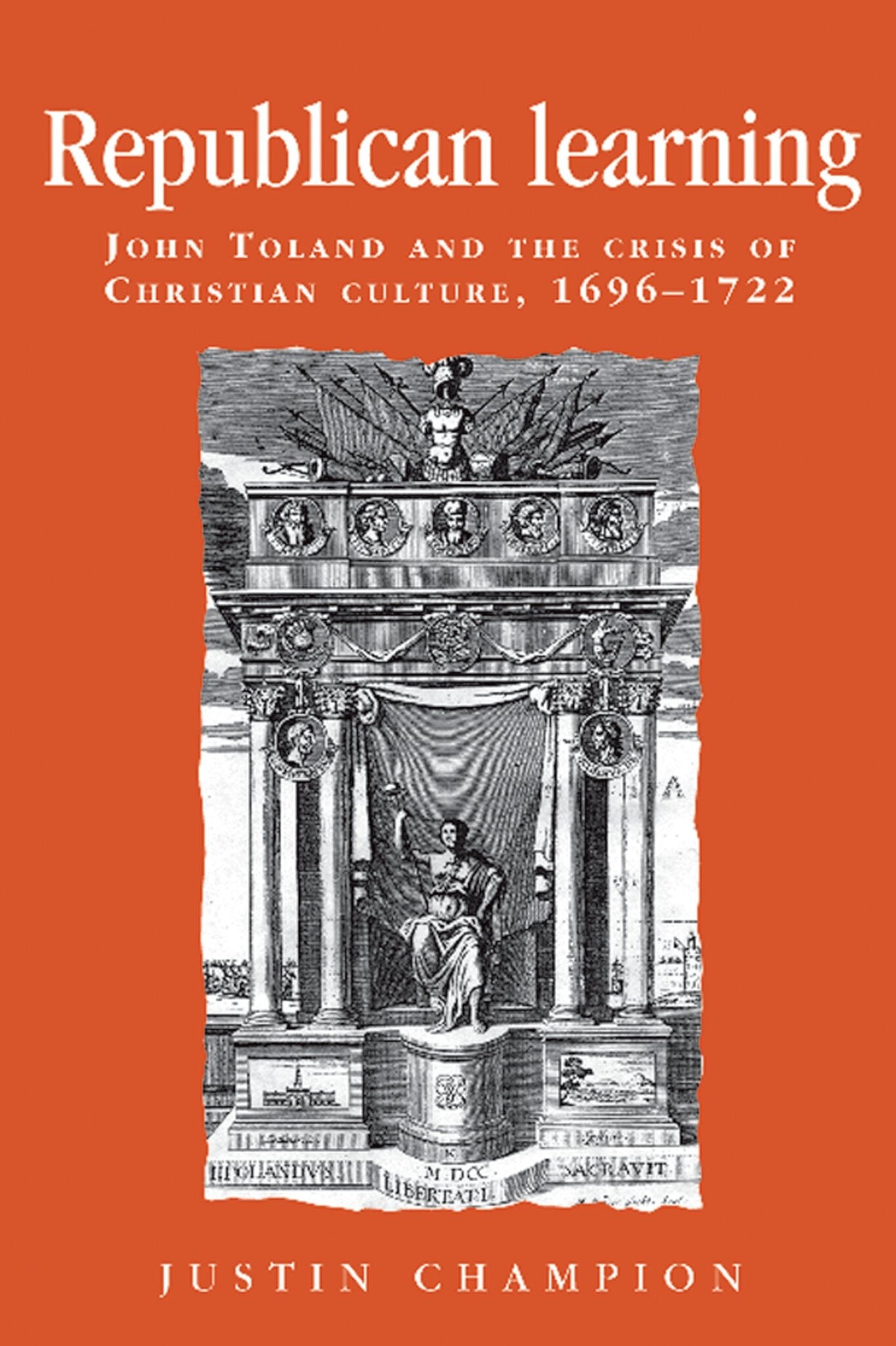 Cover image for Republican learning ISBN 9780719080494