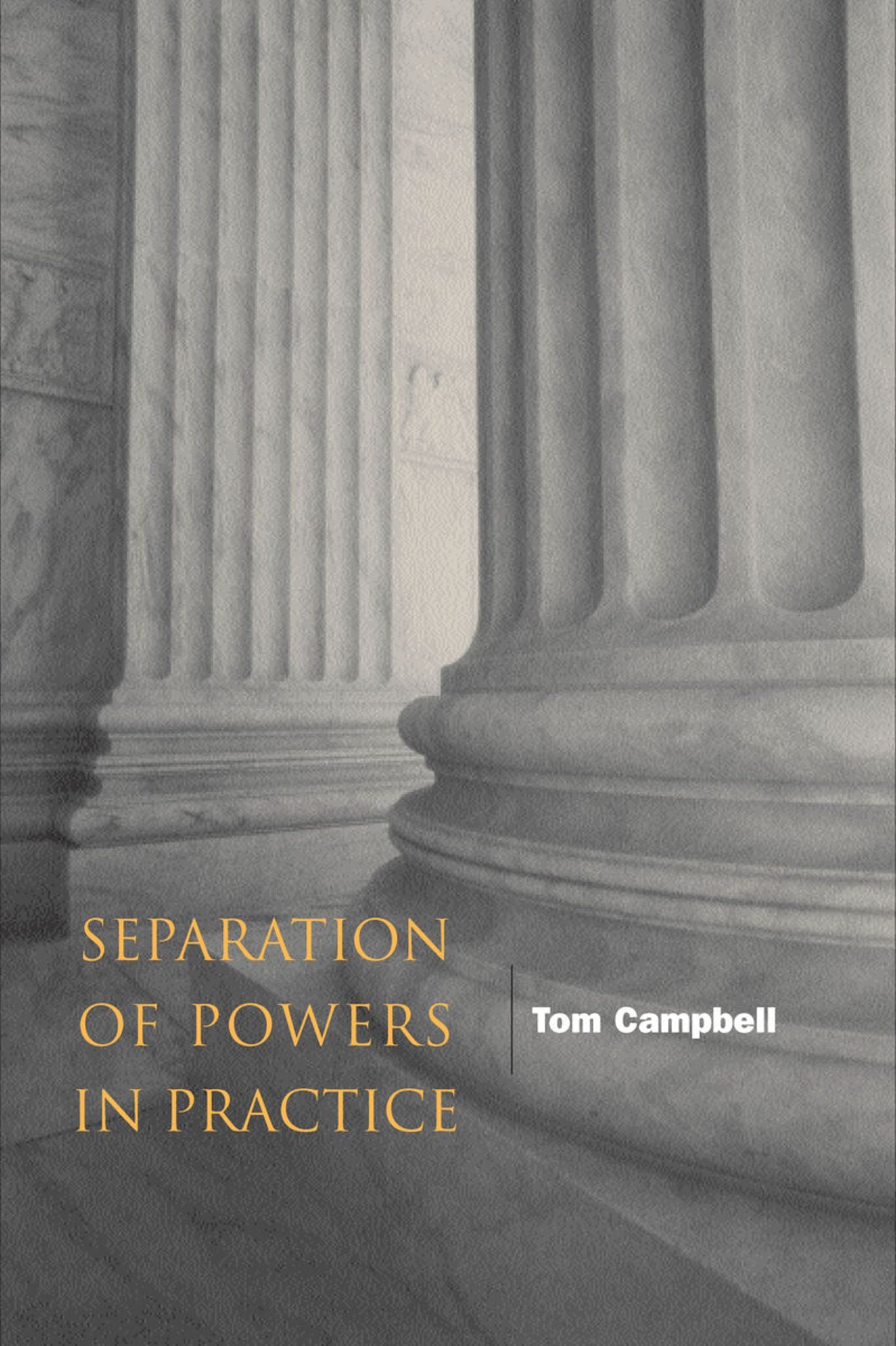 Cover image for Separation of Powers in Practice ISBN 9780804750271