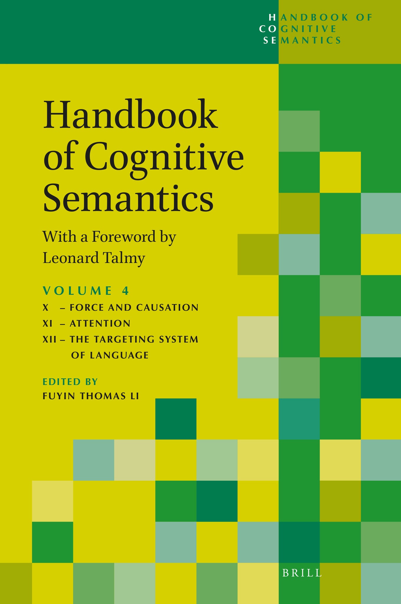 Handbook of Cognitive Semantics (part 4)
