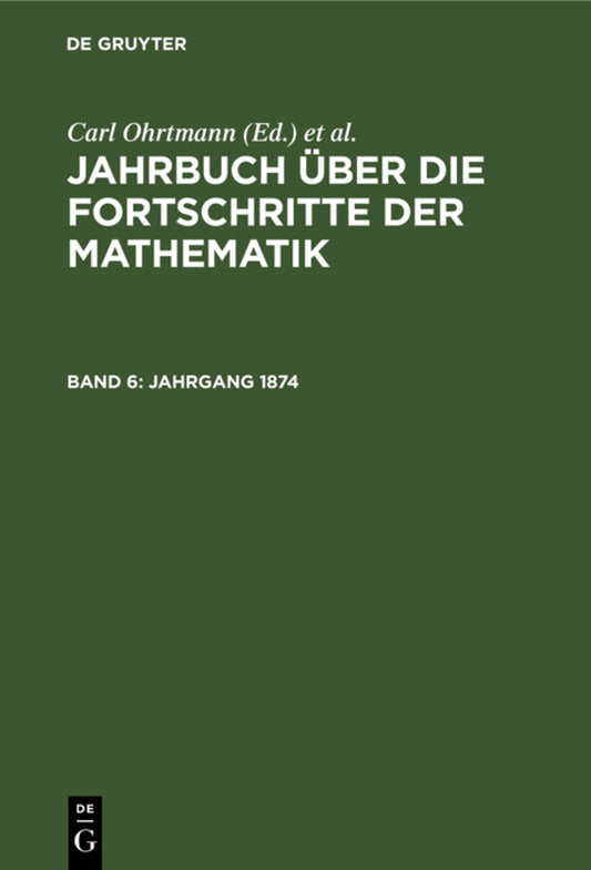 Jahrgang 1874