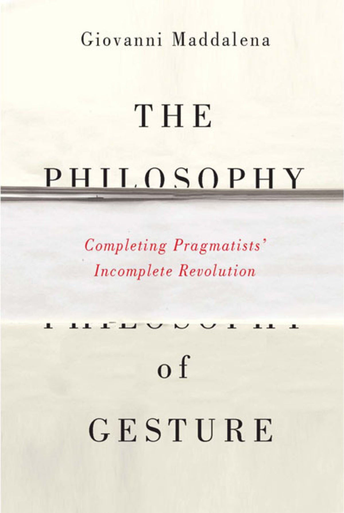Cover image for The Philosophy of Gesture ISBN 9780773597884