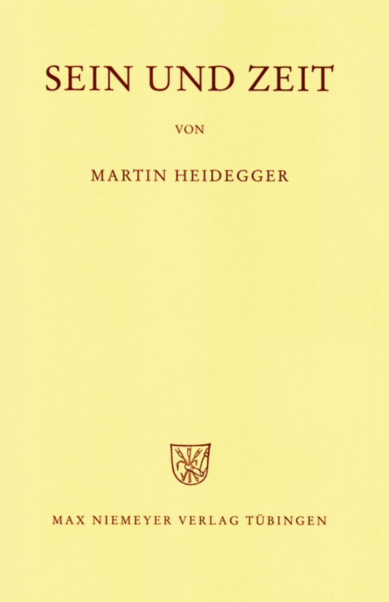 Cover image for Sein und Zeit ISBN 9783484701533