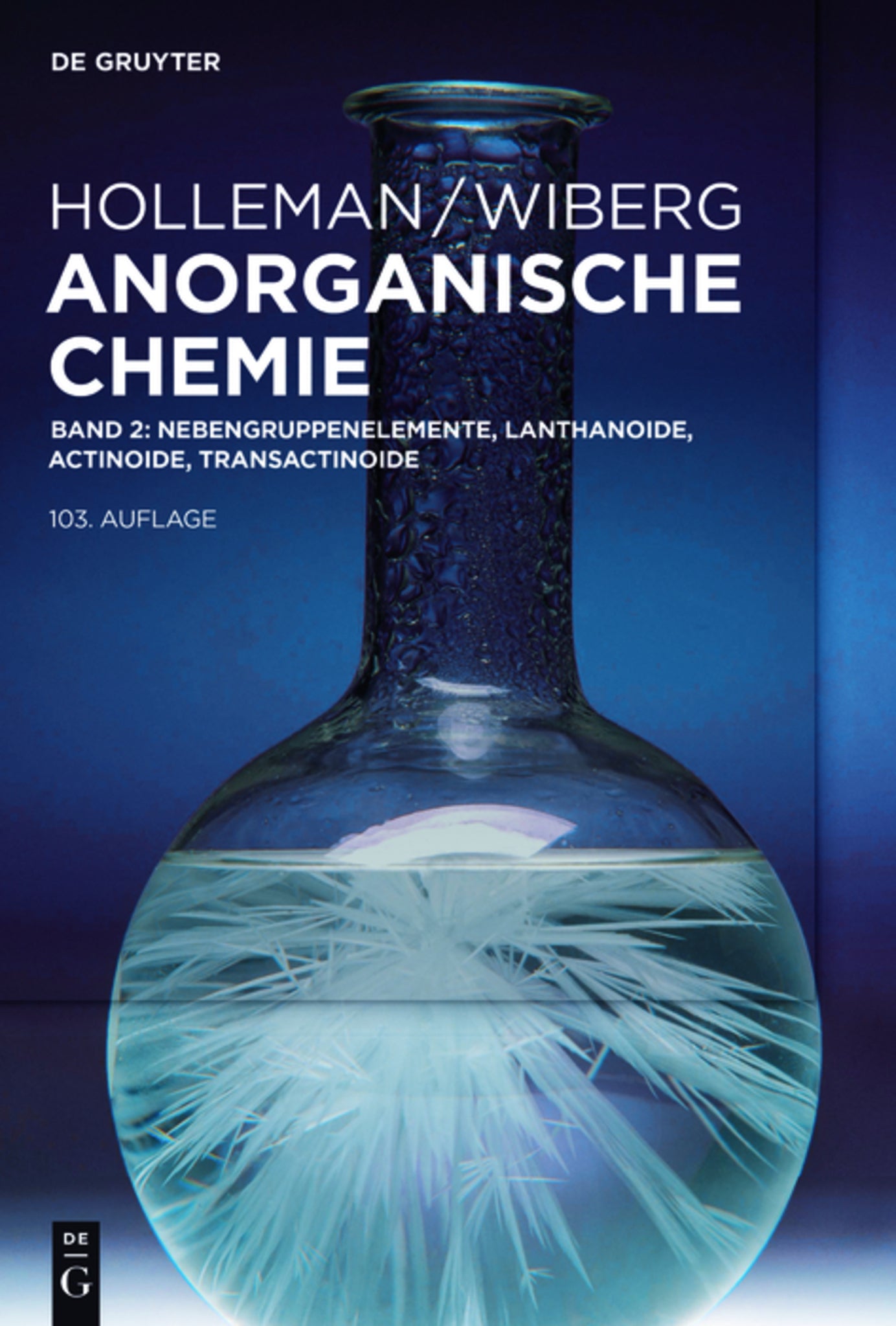 Cover image for Nebengruppenelemente, Lanthanoide, Actinoide, Transactinoide ISBN 9783110495737
