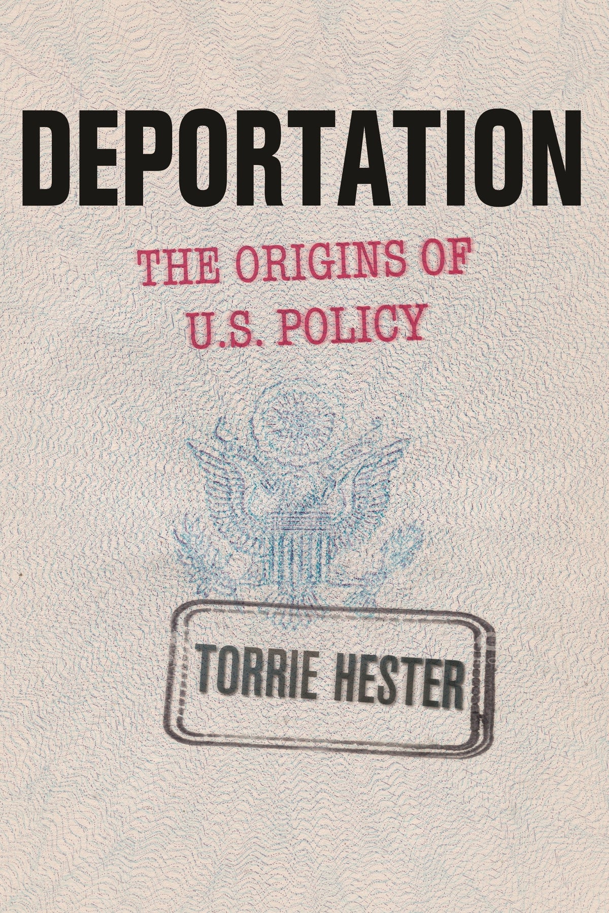 Cover image for Deportation ISBN 9781512824766