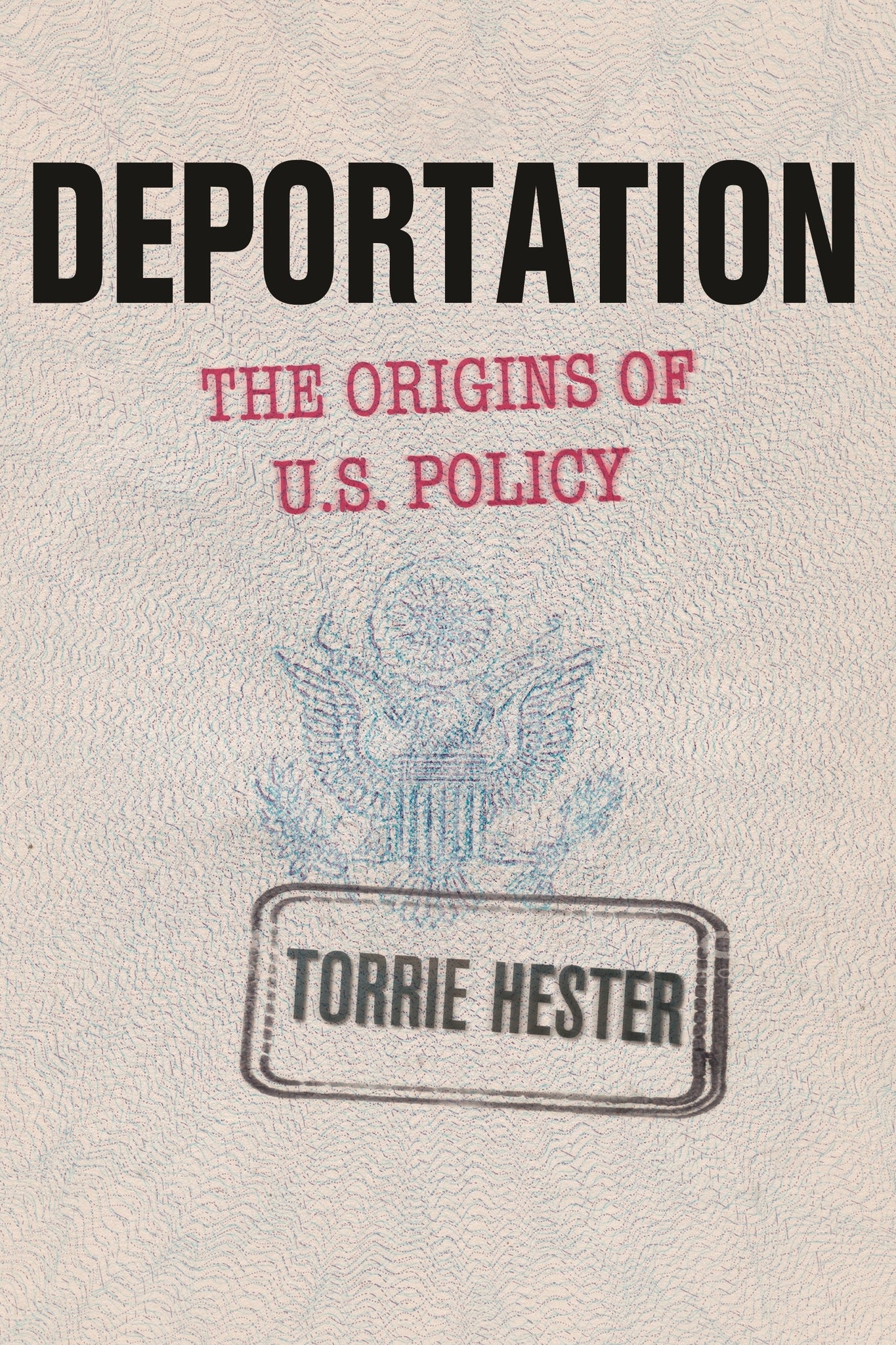 Cover image for Deportation ISBN 9781512824766