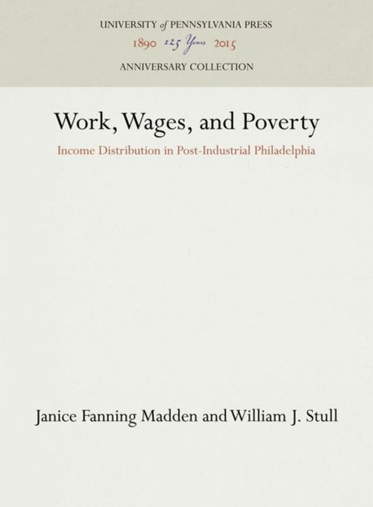 Work, Wages, and Poverty