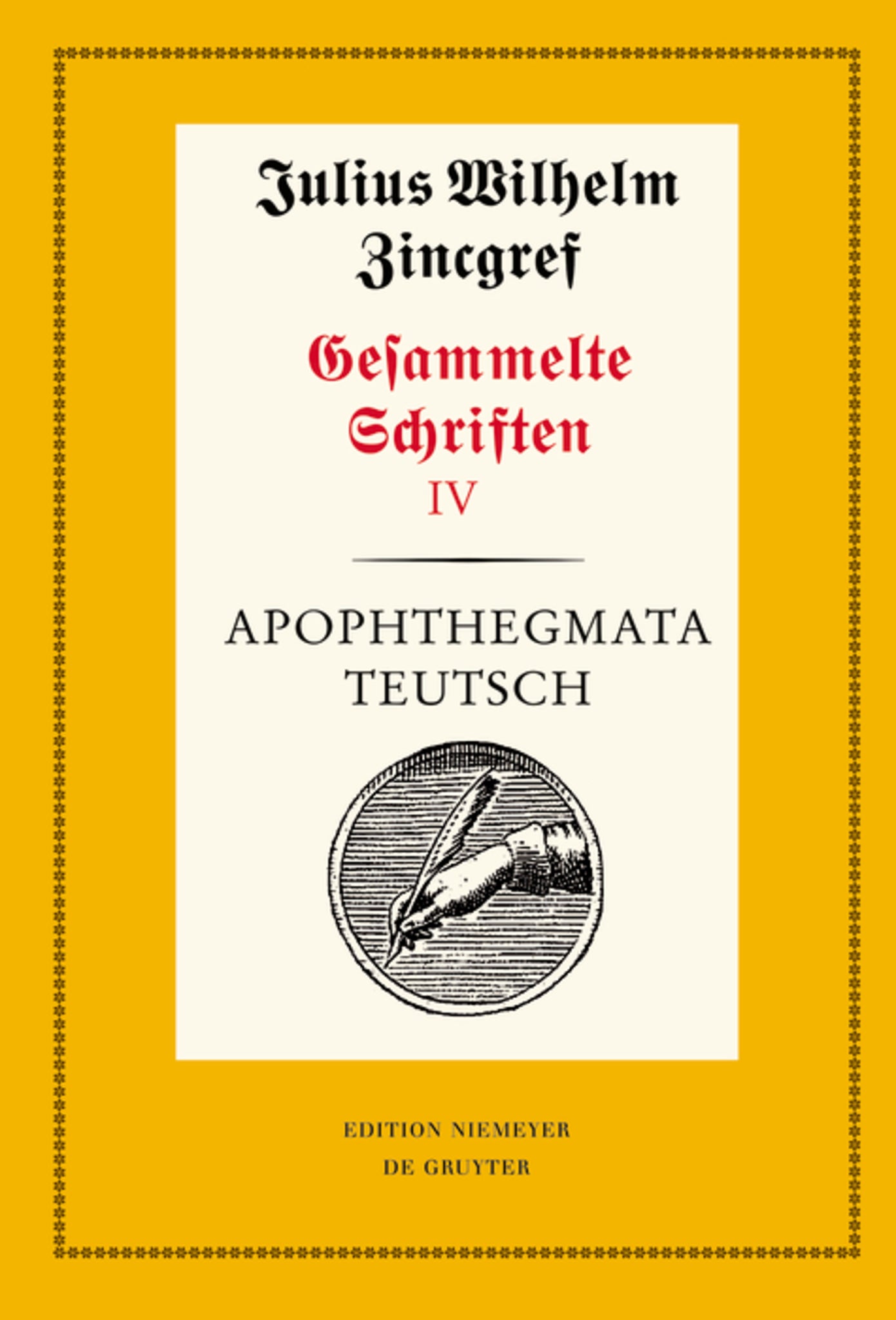 Apophthegmata teutsch