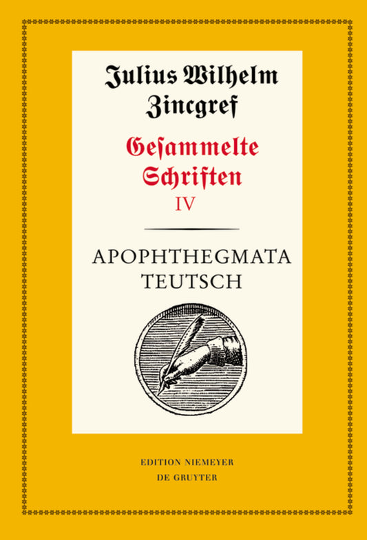 Apophthegmata teutsch