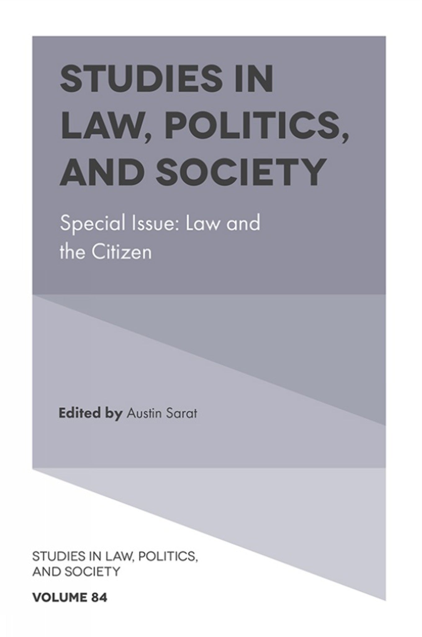 Cover image for Law and the Citizen ISBN 9781800430280