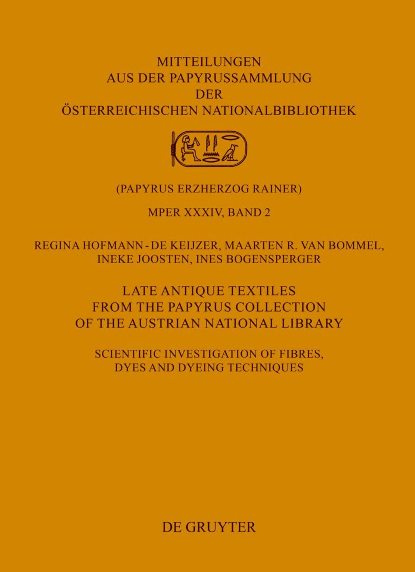 Late Antique Textiles from the Papyrus Collection of the Austrian National Library
