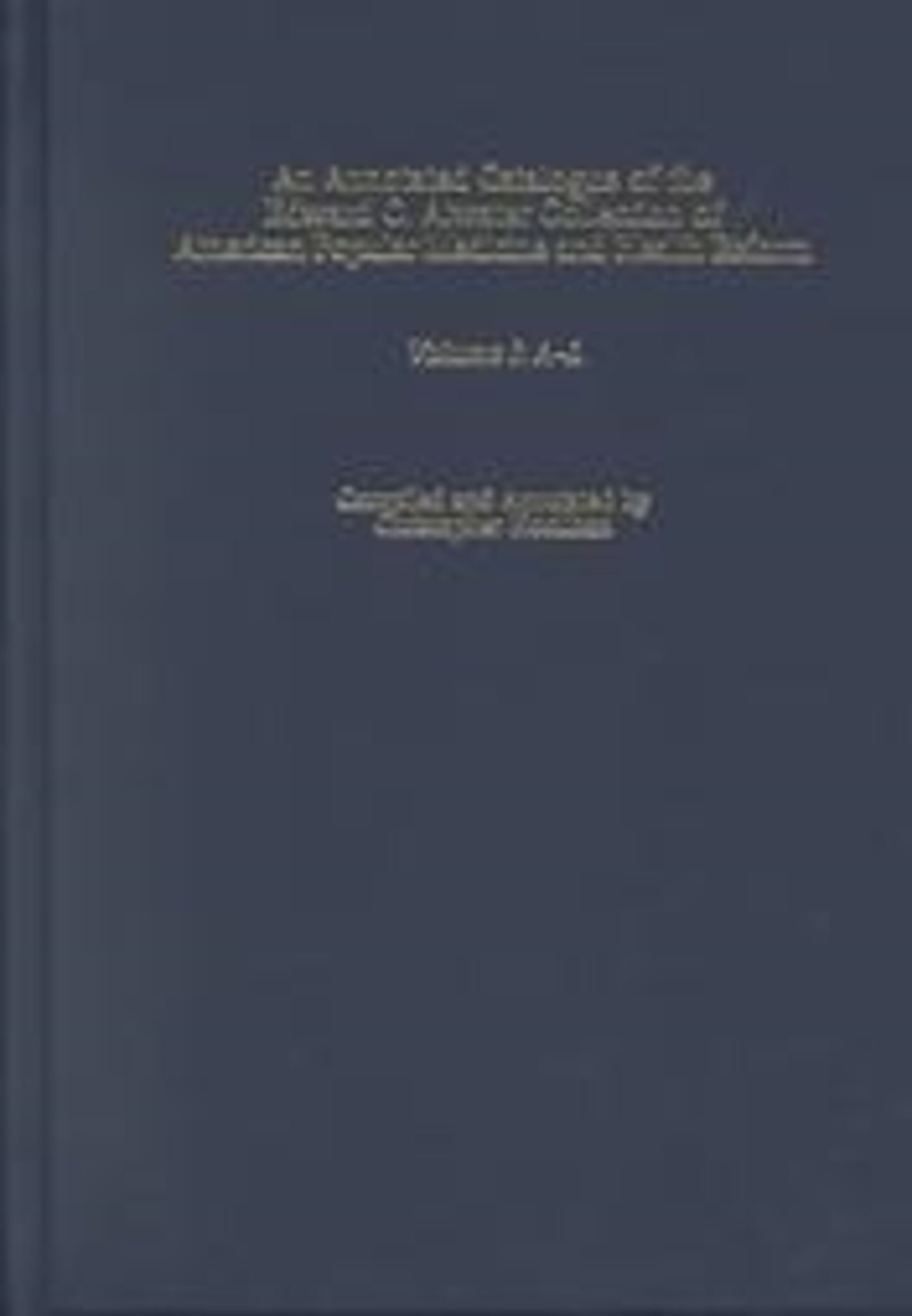 An Annotated Catalogue of the Edward C. Atwater Collection of American Popular Medicine and Health Reform