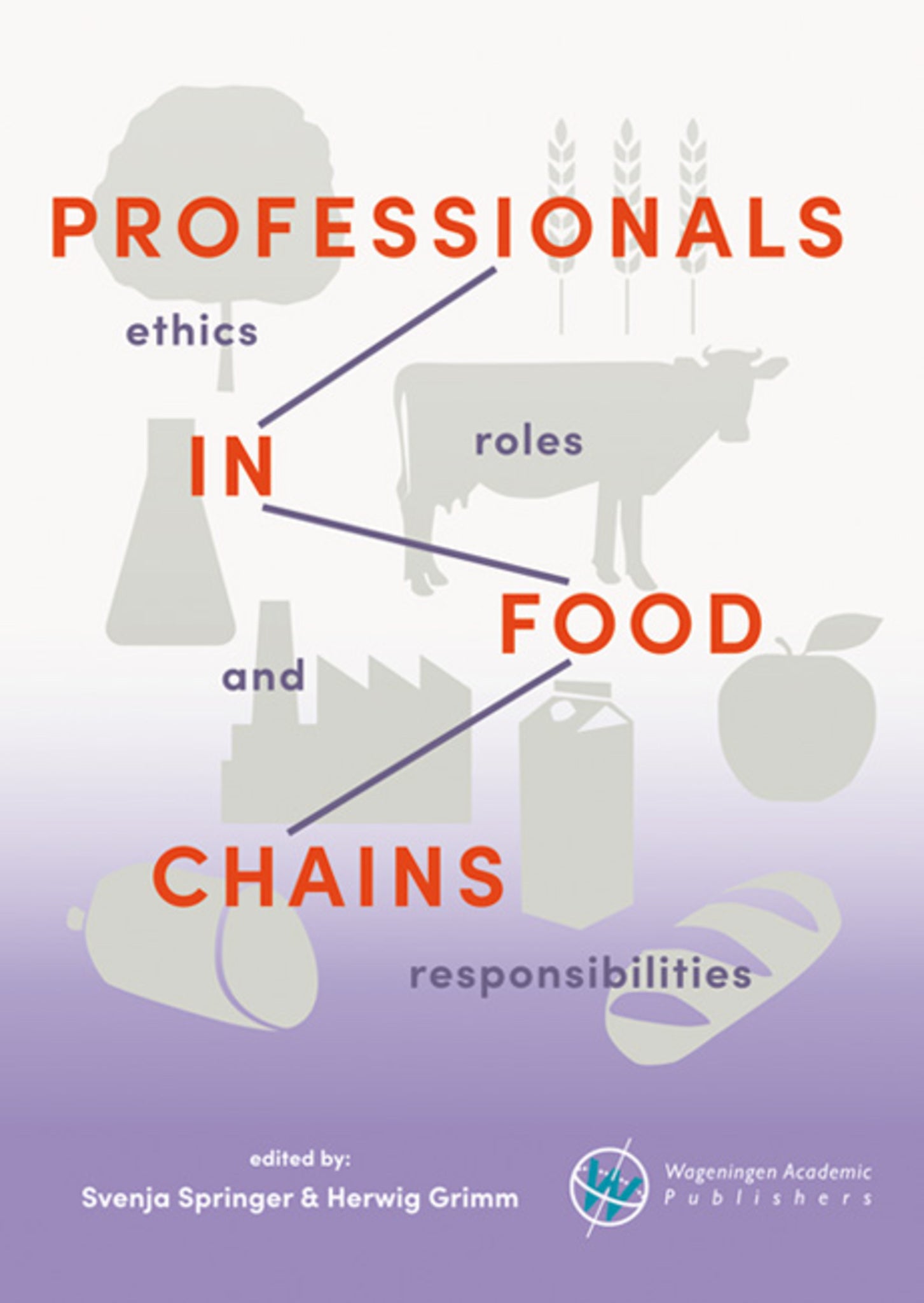 Cover image for Professionals in food chains ISBN 9789086863211