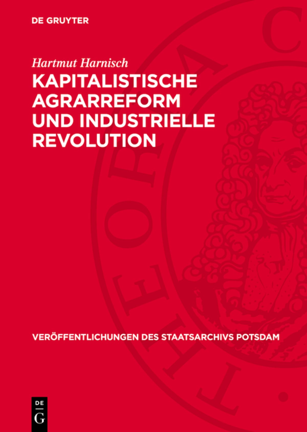 Cover image for Kapitalistische Agrarreform und industrielle Revolution ISBN 9783112720424