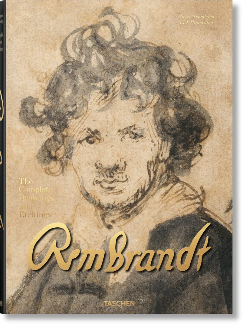 Cover image for Rembrandt. The Complete Drawings and Etchings ISBN 9783836575447