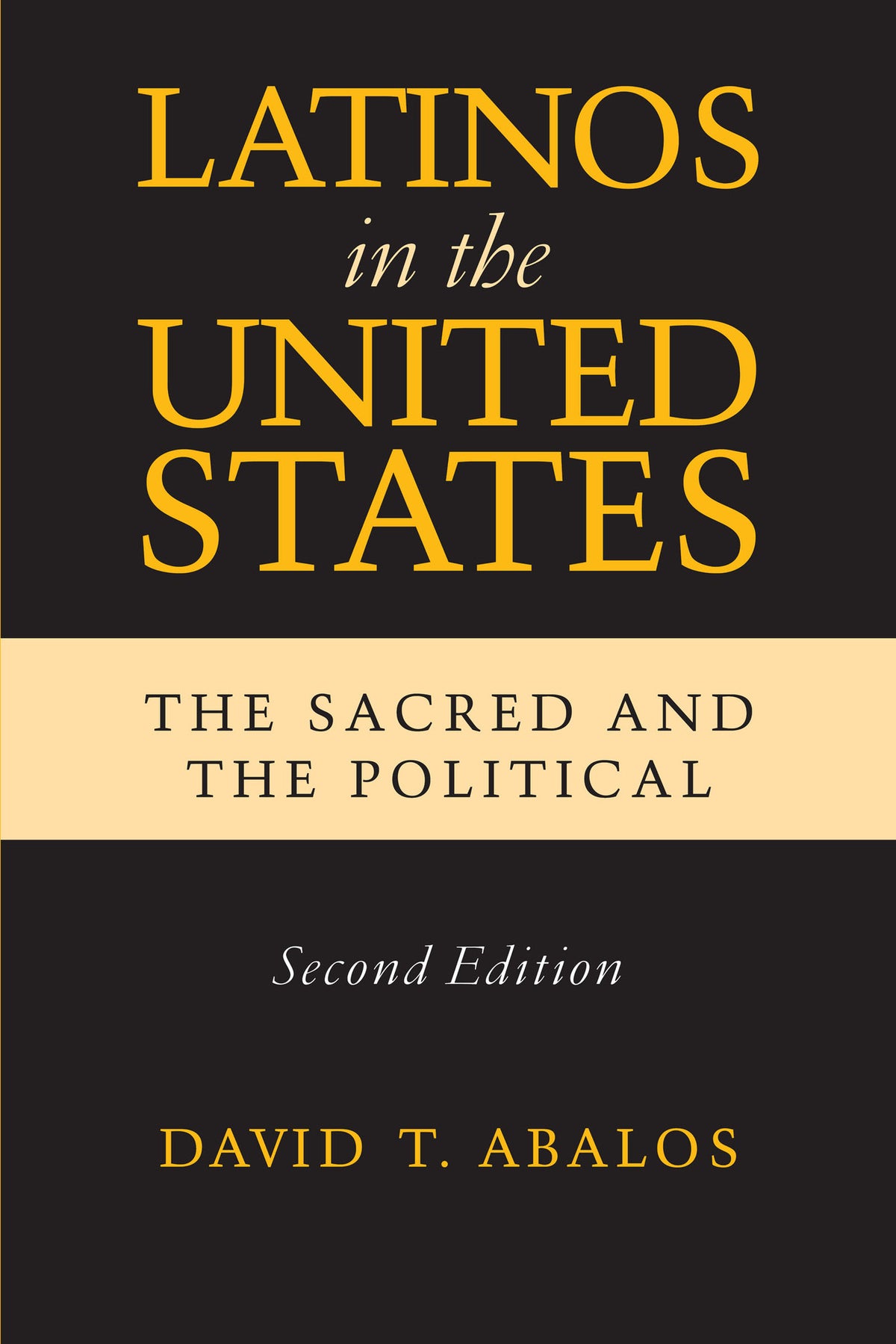 Cover image for Latinos in the United States ISBN 9780268020255
