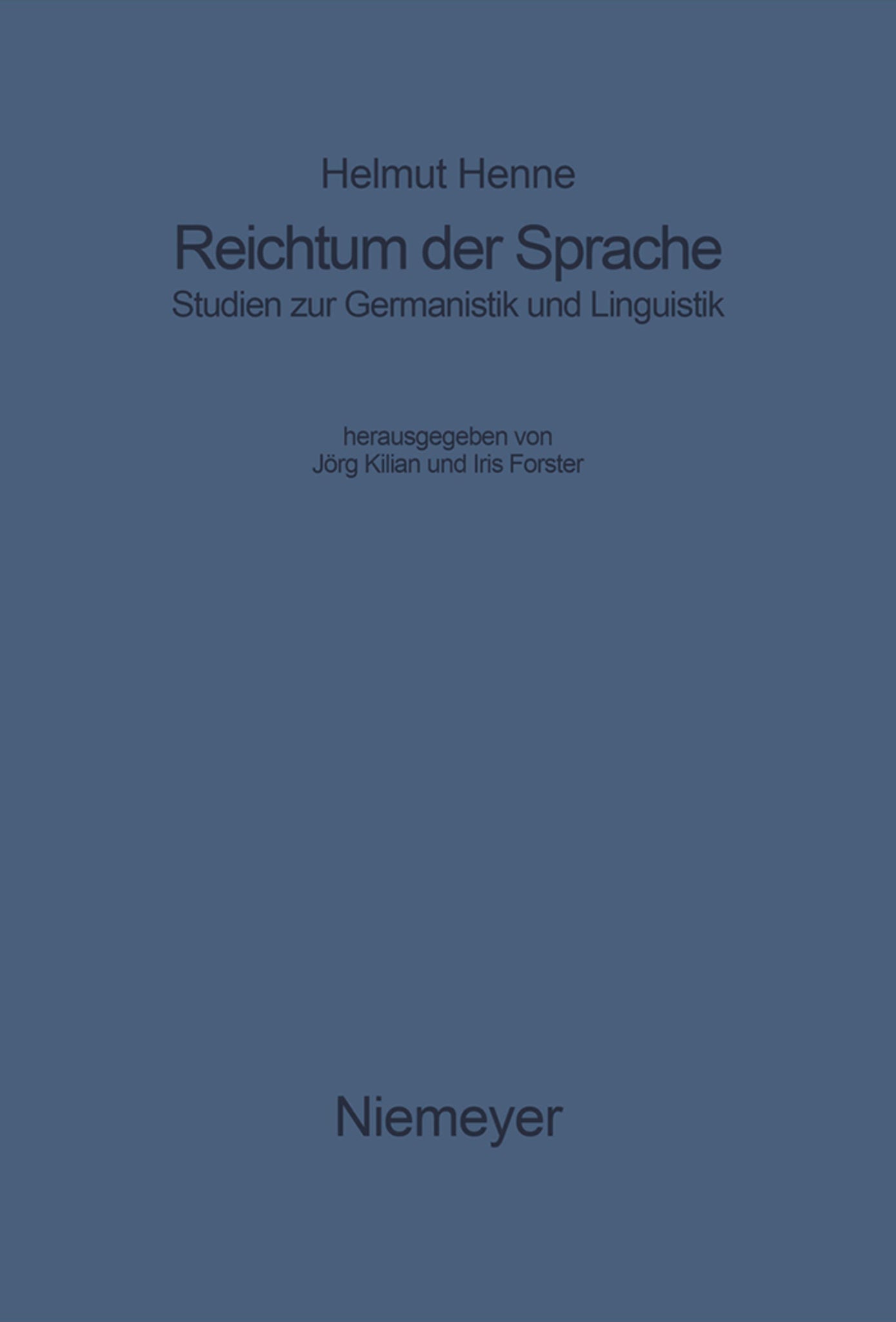 Reichtum der Sprache
